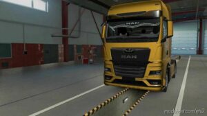Animated Curtains MAN TGX 2020 for Euro Truck Simulator 2