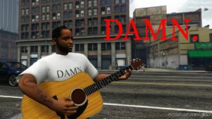 GTA 5 Player Mod: Kendrick Lamar Damn. Add-On PED (Image #2)