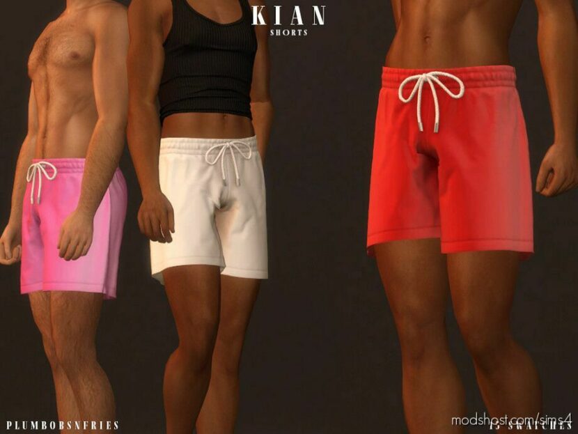 Kian Shorts for Sims 4