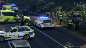 GTA 5 Player Mod: Swedish Police V3.0 (Image #2)