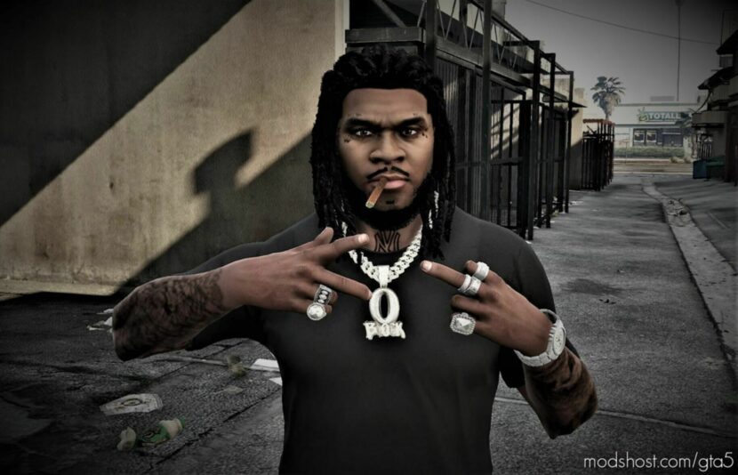 Long Dreads For Franklin for Grand Theft Auto V