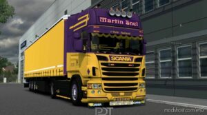 Scania R450 + Trailer Martin Snel for Euro Truck Simulator 2