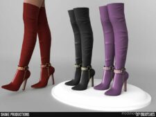 High Heel Boots – S072307 for Sims 4