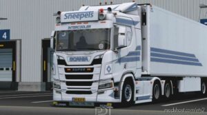 Scania R500 + Trailer Sneepels for Euro Truck Simulator 2