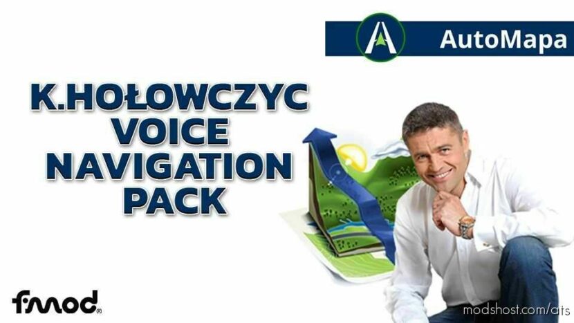 K.hołowczyc Voice Navigation Pack V3.6 for American Truck Simulator
