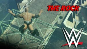 GTA 5 Player Mod: The Rock WWE Suit Add-On PED (Image #2)