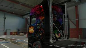 ETS2 Scania Mod: King Of The Street Skin For Scania S (Image #3)