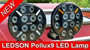 Ledson Pollux 9 LED V1.2 [1.48] for Euro Truck Simulator 2