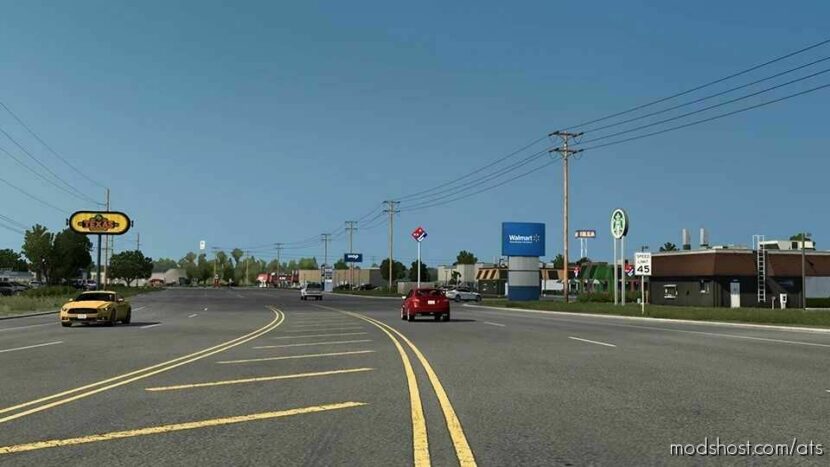 Real Companies, GAS Stations & Billboards Extended [1.48] for American Truck Simulator