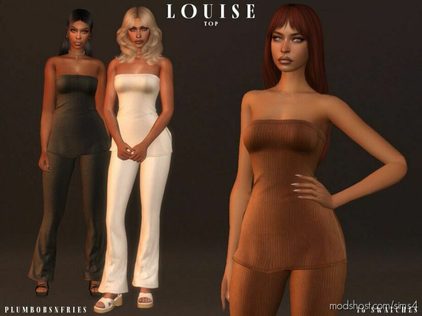 Louise SET for Sims 4