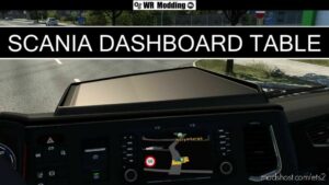 Scania Nextgen Dashboard Table for Euro Truck Simulator 2