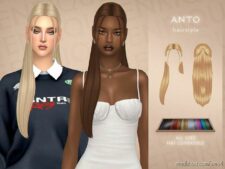 Anto Hairstyle for Sims 4