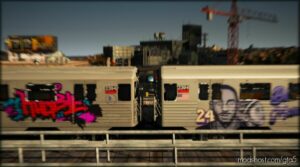 GTA 5 Vehicle Mod: MTA NEW York City Subway Train Liberty City (Image #3)