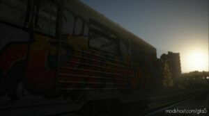 GTA 5 Vehicle Mod: MTA NEW York City Subway Train Liberty City (Image #4)