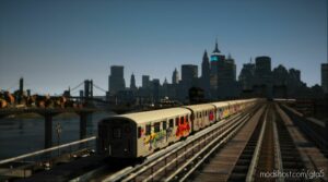 GTA 5 Vehicle Mod: MTA NEW York City Subway Train Liberty City (Image #5)