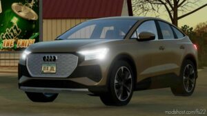 FS22 Audi Car Mod: 2023 Audi Q4 E-Tron V1.1 (Featured)