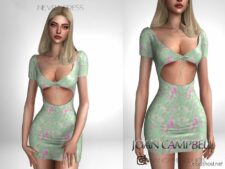Nevra Dress for Sims 4