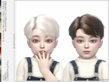 Priest Hair For Toddler for Sims 4