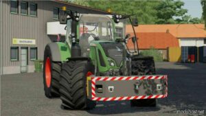 FS22 Mod: Weight Pack With Warning Stripes V2.0 (Featured)