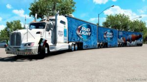 BUD Light Skin Pack Mexicano for American Truck Simulator