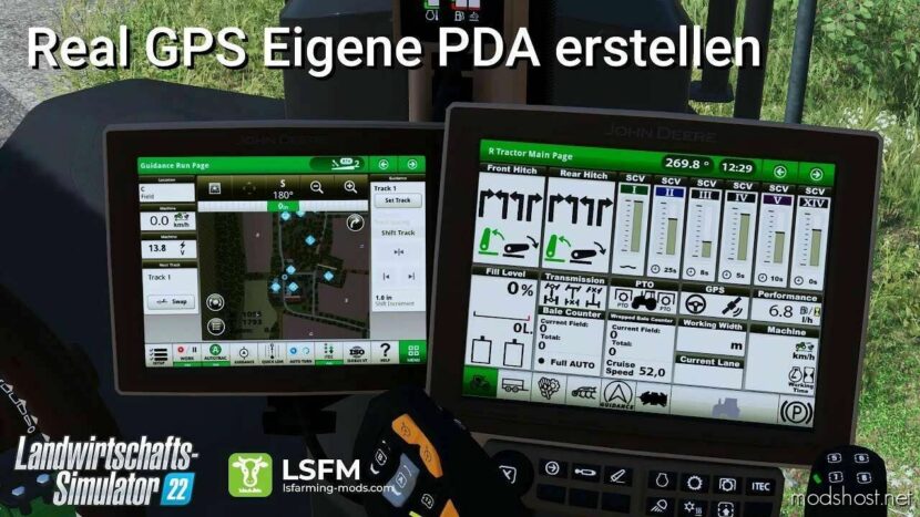Horsch Agrovation PDA For Real GPS Mod for Farming Simulator 22