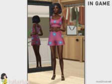 Sims 4 Female Clothes Mod: Alexandra SET (Image #2)