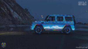 GTA 5 Mercedes-Benz Vehicle Mod: G65 Topcar Louis Vuitton Cloud (Image #2)