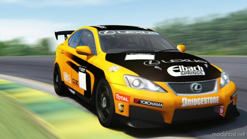 Lexus IS F CUP for Assetto Corsa
