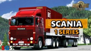 Scania 1 Series + Tandem Trailer V2.3 for Euro Truck Simulator 2