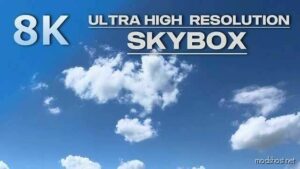 8K Ultra High Resolution Skybox [1.48] for American Truck Simulator
