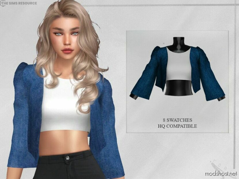 Denim Jacket for Sims 4