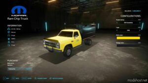 FS22 Dodge Mod: RAM Truck Mopar V1.1 (Image #2)