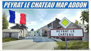 Peyrat-Le-Château Map Addon [1.48] for Euro Truck Simulator 2