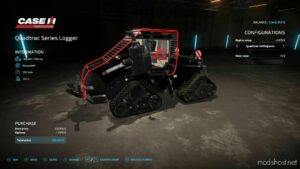 FS22 Mod: Case Quadtrac 620 Logger (Image #3)