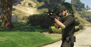 GTA 5 Player Mod: Combat Scarf For MP Male (Image #3)