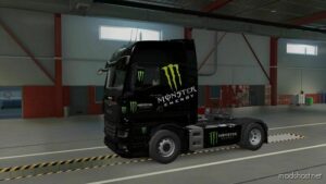 MAN TGX 2020 Monster Energy Skin for Euro Truck Simulator 2