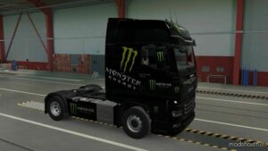 ETS2 MAN Mod: TGX 2020 Monster Energy Skin (Image #2)