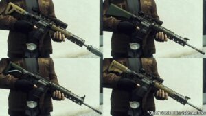 GTA 5 Weapon Mod: VOM Feuer Assault Sniper Unfinished | Add-On | Animated | Tints | Icon | Sound | Lore-Friendly (Image #3)