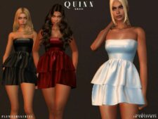 Quinn Dress for Sims 4