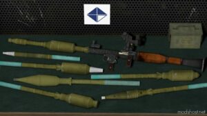 GTA 5 Weapon Mod: RPG-7 With Custom Rockets (Featured)