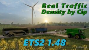 Real Traffic Density [1.48] for Euro Truck Simulator 2