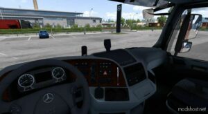 ETS2 Open Pipe Truck Mod: Mercedes Benz Actros MP3 V1.3.2 1.48 (Image #2)