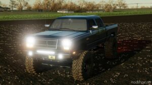 FS22 Dodge Car Mod: RAM W250 1991 V1.1 (Image #2)