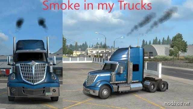 Smoke In MY Trucks V1.2.1 [1.48] for American Truck Simulator
