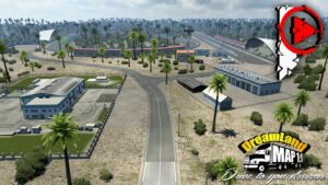 ETS2 Mod: Dreamland Map V1.0.1 / 1:1 Scale 1.48 (Image #2)