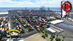 ETS2 Mod: Dreamland Map V1.0.1 / 1:1 Scale 1.48 (Image #3)