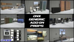 DNX Generic Add-On Props – NEW Objects For Your Custom Maps! for Grand Theft Auto V