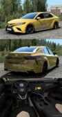 ETS2 Toyota Car Mod: Camry XV70 XSE 2018 V1.4 1.48 (Image #3)