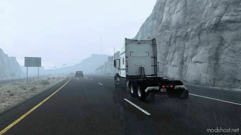Cold Rain V0.37 [1.48] for American Truck Simulator