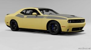 BeamNG Dodge Car Mod: Challenger Hellcat V1.2 0.29 (Image #2)